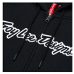 Hanorac TROY LEE DESIGNS Zip Up Signature - Negru thumb