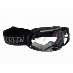 Ochelari de motocross AIRSCREEN AERO 04 EX BLACK