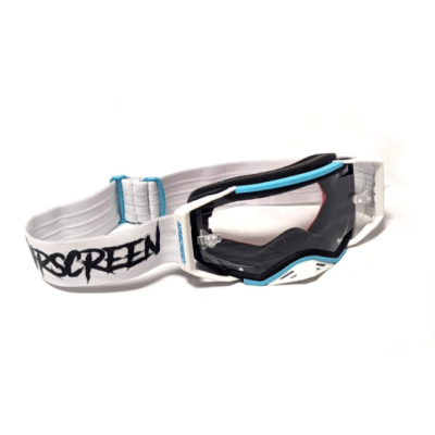 Ochelari de motocross AIRSCREEN AERO 02 EX WHITE