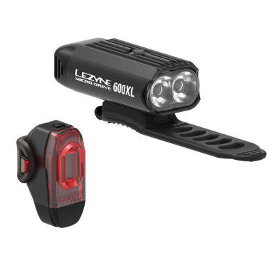 Lumini de bicicletă LEZYNE MICRO DRIVE 600XL / KTV PAIR Lumini de bicicletă LEZYNE MICRO DRIVE 600XL / KTV PAIR