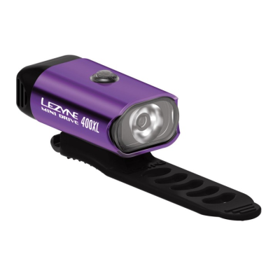 Lămpi de bicicletă LEZYNE MINI DRIVE 400 XL PURPLE/HI GLOSS Lămpi de bicicletă LEZYNE MINI DRIVE 400 XL PURPLE/HI GLOSS