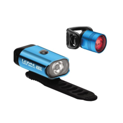Lumini de bicicletă LEZYNE MINI DRIVE 400 XL / FEMTO PAIR BLUE Lumini de bicicletă LEZYNE MINI DRIVE 400 XL / FEMTO PAIR BLUE