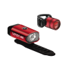 Lumini de bicicletă LEZYNE MINI DRIVE 400 XL / FEMTO PAIR RED