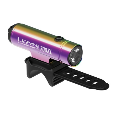Lumini de bicicletă LEZYNE CLASSIC DRIVE 700 XL - NEO METALLIC
