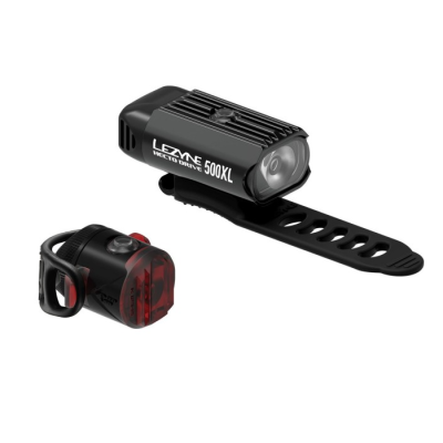 Lămpi de bicicletă LEZYNE HECTO 500XL / FEMTO USB PAIR BLACK Lămpi de bicicletă LEZYNE HECTO 500XL / FEMTO USB PAIR BLACK