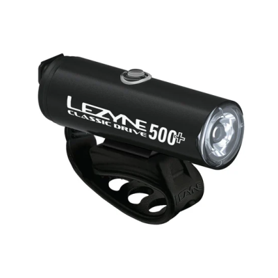 Lumini de bicicletă LEZYNE Classic Drive 500+ Black Front Bicycle Light