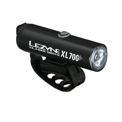 Lumini de bicicletă LEZYNE Classic Drive XL 700+ Black Front Bicycle Light
