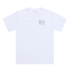 Tricou TROY LEE DESIGNS Paint Shop - Alb