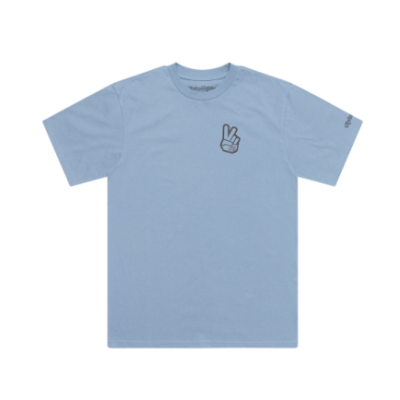 Tricou TROY LEE DESIGNS Peace Out - Smoke Blue