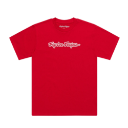 Tricou TROY LEE DESIGNS Signature - Team Red