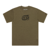 Tricou TROY LEE DESIGNS Badge - Olive Heater