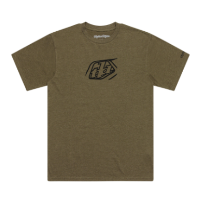 Tricou TROY LEE DESIGNS Badge - Olive Heater