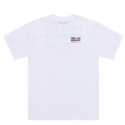 Tricou TROY LEE DESIGNS Factory - Alb