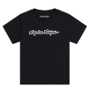 Tricou pentru copii TROY LEE DESIGNS Signature - Negru