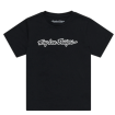 Tricou pentru copii TROY LEE DESIGNS Signature - Negru thumb