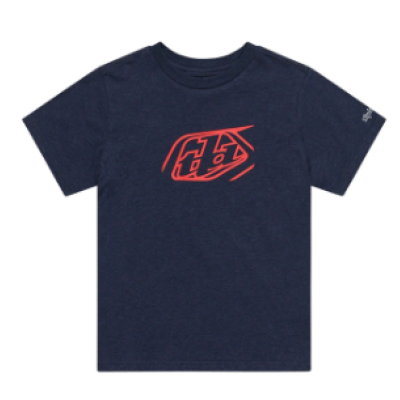 Tricou pentru copii TROY LEE DESIGNS Badge - Navy Heater