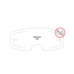 Placă pentru ochelari AIRSCREEN LITE EX (fără prindere) Placă pentru ochelari AIRSCREEN LITE EX (fără prindere)