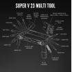 Instrument multifuncțional LEZYNE MULTI TOOLS - SUPER V 23 - BLACK Instrument multifuncțional LEZYNE MULTI TOOLS - SUPER V 23 - BLACK thumb