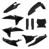 Kit de plastic POLISPORT Full Plastic Kit KTM SX/SX-F/XC/XC-F (2025-26) NEGRU