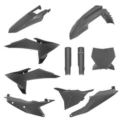 Kit de plastic POLISPORT Full Plastic Kit KTM SX/SX-F/XC/XC-F (2025-26) GREY