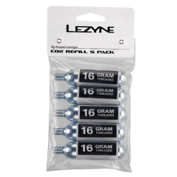 Cartușe CO2 LEZYNE 16G CO2 CARTRIDGE - 5 PACK Cartușe CO2 LEZYNE 16G CO2 CARTRIDGE - 5 PACK