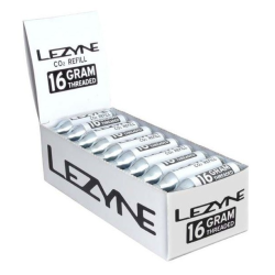 Cartușe CO2 LEZYNE 16G CO2 CARTRIDGE Silver Box 30buc Cartușe CO2 LEZYNE 16G CO2 CARTRIDGE Silver Box 30buc