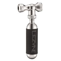 Dispenser de bicicletă LEZYNE CONTROL DRIVE CO2 SILVER GLOSS INCL 1 X 16g CARTUȘ