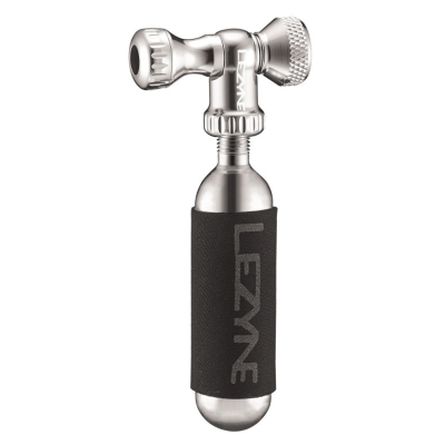 Dispenser de bicicletă LEZYNE CONTROL DRIVE CO2 SILVER GLOSS INCL 1 X 16g CARTUȘ Dispenser de bicicletă LEZYNE CONTROL DRIVE CO2 SILVER GLOSS INCL 1 X 16g CARTUȘ