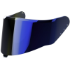 Vizor albastru AIROH MATRYX BLUE MIRRORED