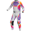 Bluză motocross FXR PODIUM RELAY MX26 GREY/PURPLE TANG thumb