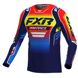 Cămașă de motocross pentru copii FXR REVO MX26 NUKE Cămașă de motocross pentru copii FXR REVO MX26 NUKE