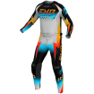 Pantaloni de motocross pentru copii FXR CLUTCH MX26 GREY/SKY ORANGE thumb