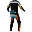 Pantaloni de motocross pentru copii FXR CLUTCH MX26 GREY/SKY ORANGE thumb