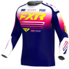 Cămașă motocross FXR CLUTCH MX26 NAVY RAZZ/WHITE