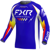 Cămașă de motocross pentru copii FXR CLUTCH MX26 ROYAL YELLOW/RED