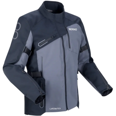 Jachetă textilă BERING OXYGEN BLACK/GREY