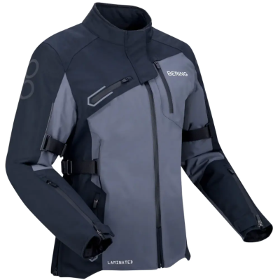 Jachetă textilă pentru femei BERING OXYGEN BLACK/GREY
