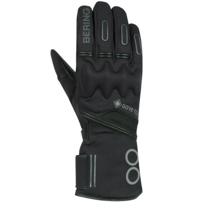 Mănuși moto BERING ROC GORE-TEX BLACK Mănuși moto BERING ROC GORE-TEX BLACK