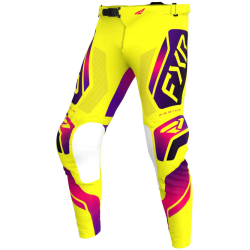 Pantaloni motocross FXR PODIUM RELAY MX26 YELLOW/RAZZ BLACK