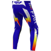 Pantaloni de motocross FXR CLUTCH PRO ROYAL/YELLOW/RED thumb