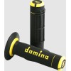 Mânere DOMINO GRIPS DUALLY 1/2 WAF Negru/Galben