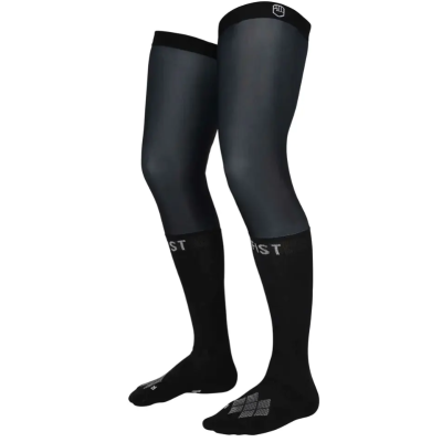 Șosete motocross/velo FIST BLACK