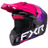Cască motocross FXR CLUTCH COMP MX26 BLACK/RAZZ