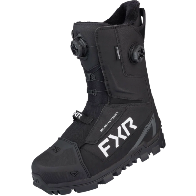 Botine pentru snowmobile FXR ELEVATION DUAL BOA BLACK