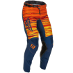 Pantaloni motocross FLY RACING KINETIC WAVE MX NAVY/ORANGE thumb