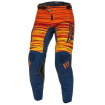 Pantaloni motocross FLY RACING KINETIC WAVE MX NAVY/ORANGE thumb