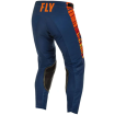 Pantaloni motocross FLY RACING KINETIC WAVE MX NAVY/ORANGE thumb