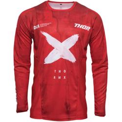 Jersey motocross THOR PULSE HZRD RED/WHITE Jersey motocross THOR PULSE HZRD RED/WHITE
