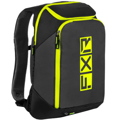 Rucsac moto FXR MISSION BLACK/GREY/NEON YELLOW