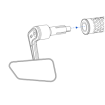 Oglindă universală dreaptă OXFORD Horizon Bar End - negru Oglindă universală dreaptă OXFORD Horizon Bar End - negru thumb